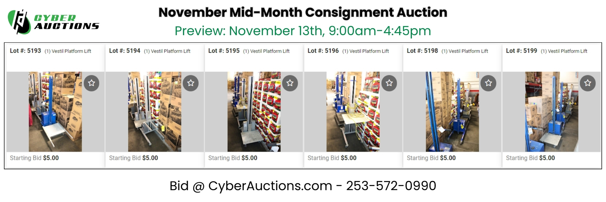 November Mid Month Consignment Auction (2)